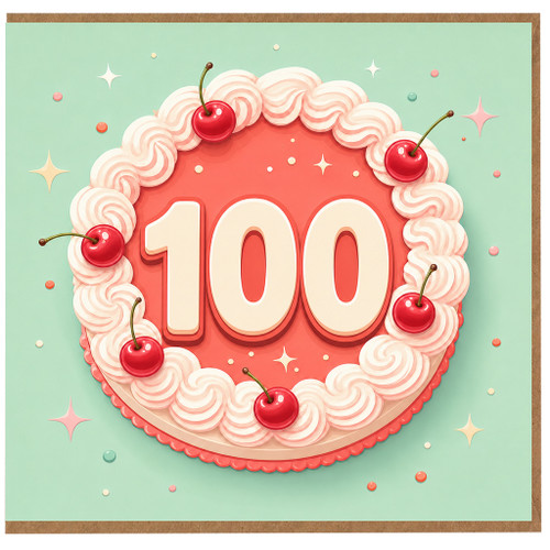 100th Birthday Card