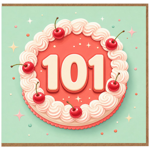 101st Birthday Card