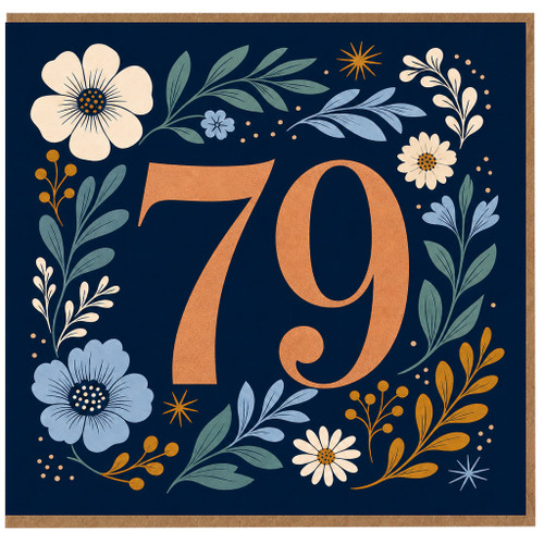79th Birthday Card