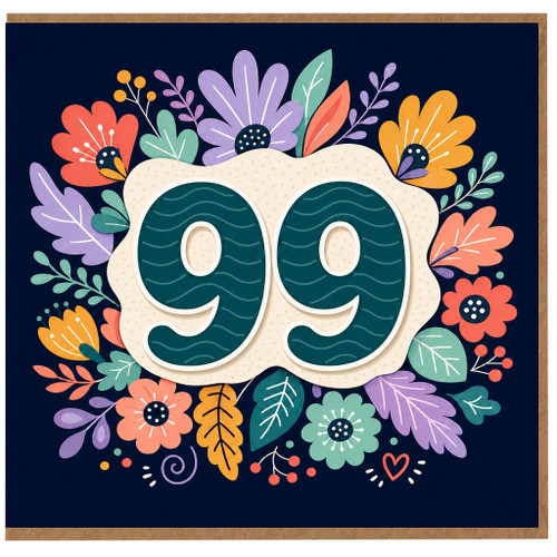 99th Birthday Card