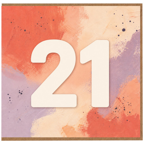 21st Birthday Card