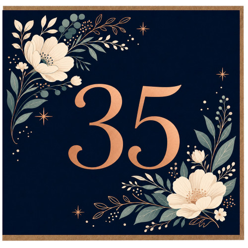 35th Birthday Card