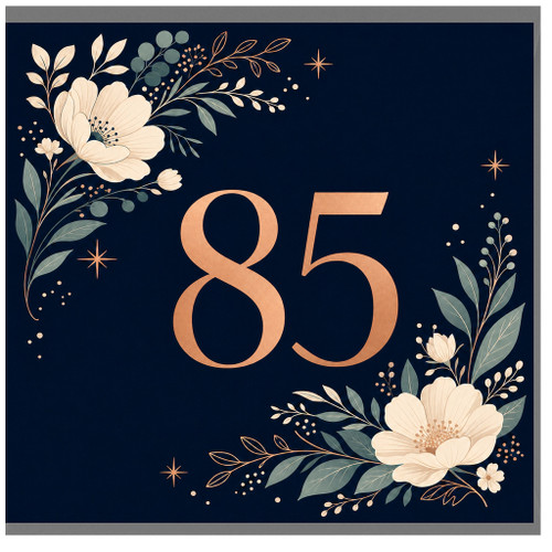 85th Birthday Card