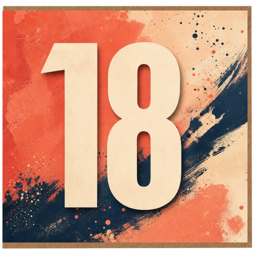 18th Birthday Card