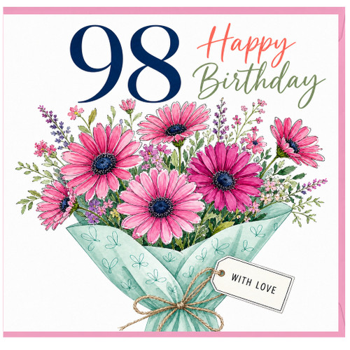 98th Birthday Card