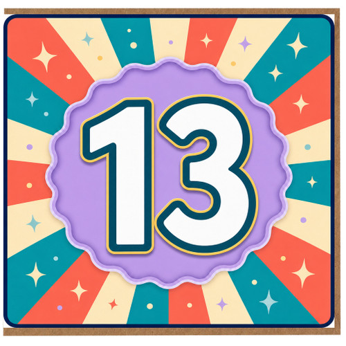 13th Birthday Card