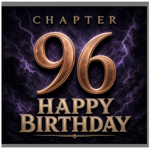 96th Birthday Card, Chapter 96 Happy Birthday Card