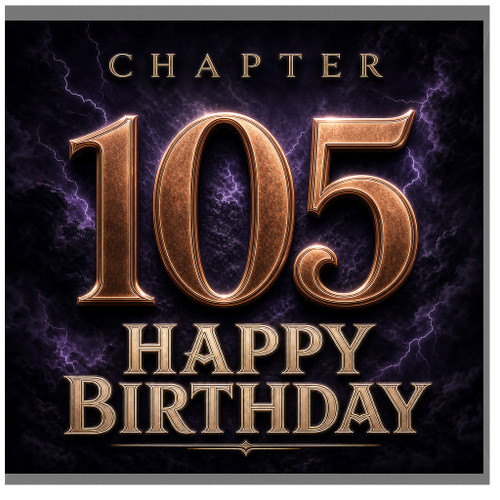 105th Birthday Card, Chapter 105 Happy Birthday Card