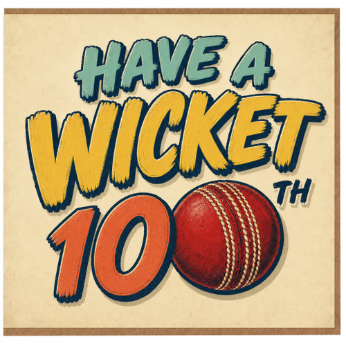 10th Birthday Card, Have a Wicket 10th Card