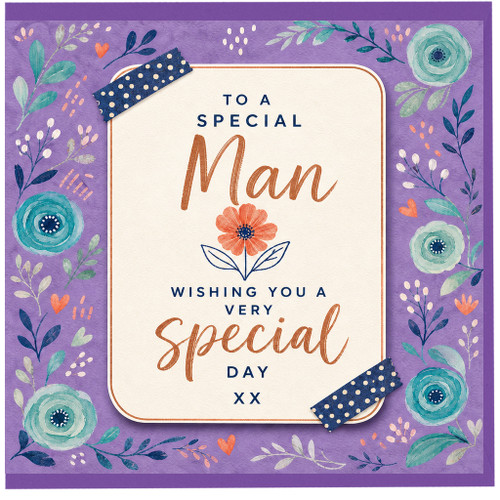 Nan Birthday Card, To a Special Man Wishing You a Very Special Day Card