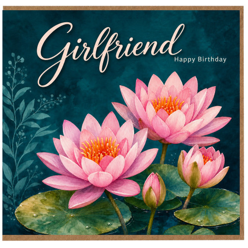 Girlfriend Happy Birthday Card