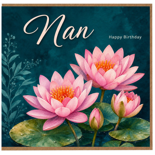 Nan Birthday Card