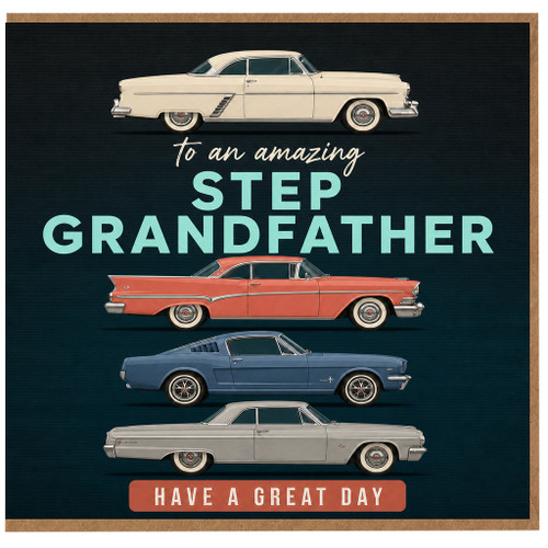 Step Grandfather Card, To An Amazing Step Grandfather Have A Great Day Card