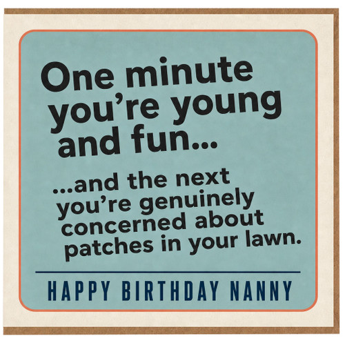 Nanny Birthday Card, for Nanny