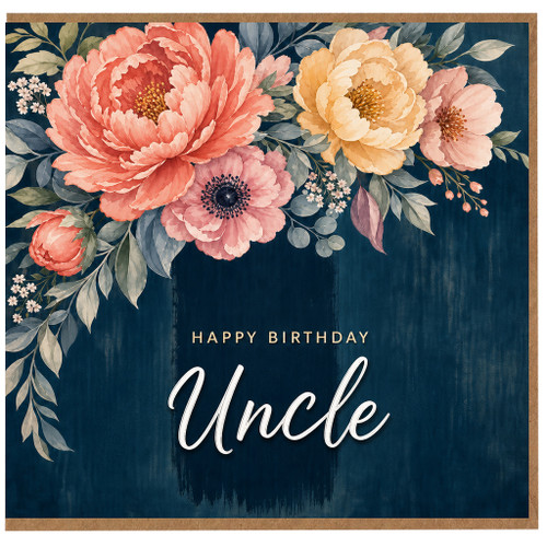 Uncle Birthday Card