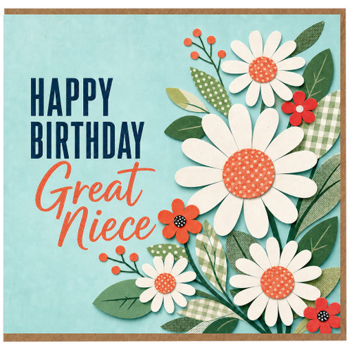 Great Niece Happy Birthday Card