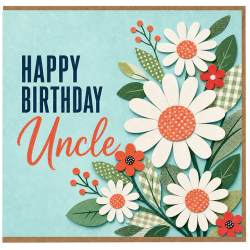 Uncle Happy Birthday Card