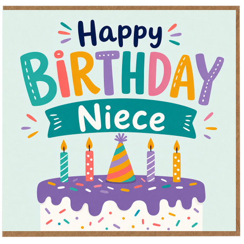 Niece Birthday Card, Happy Birthday Niece Card