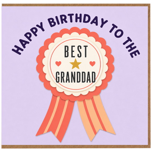 Granddad Birthday Card, Happy Birthday to the Best Granddad Card
