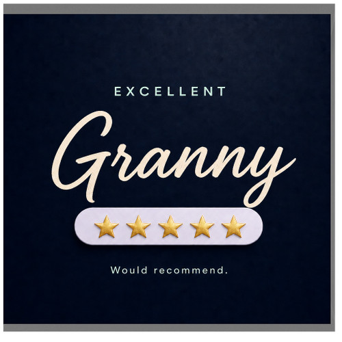 Granny Birthday Card, Excellent Granny Card