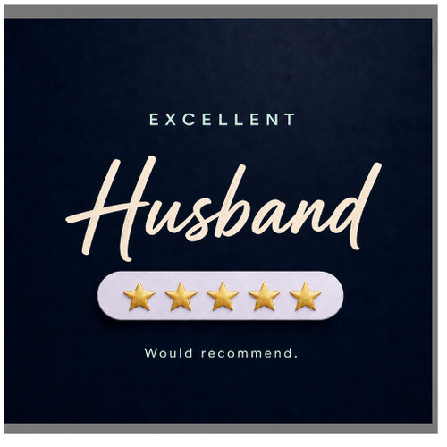 Husband Card, Excellent Husband Greeting Card