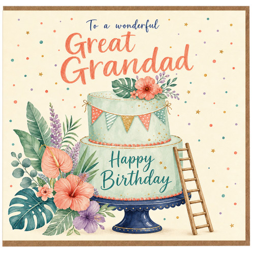 Great Grandad Birthday Card