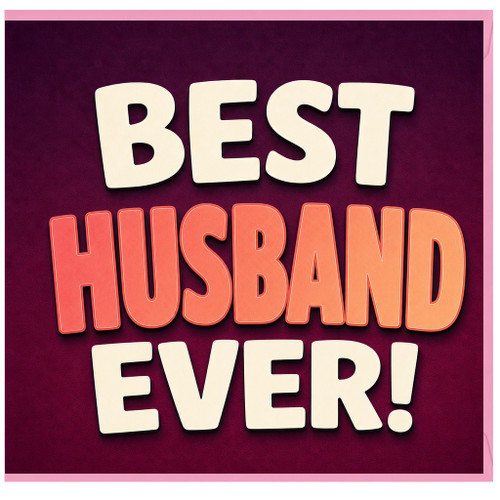 Best Husband Ever Card, Husband Birthday Card, Husband Appreciation Card