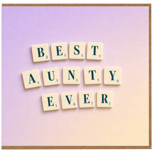 Best Aunty Ever Card