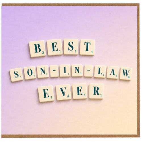 Son - in - Law Card, Best Son - in - Law Ever Greeting Card