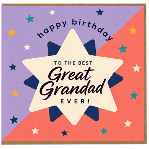 Great Grandad Birthday Card