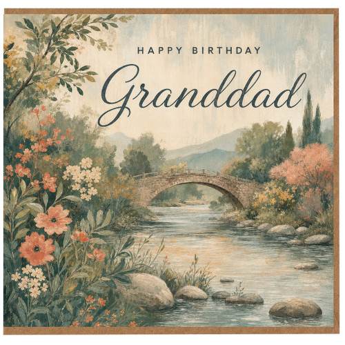 Granddad Birthday Card, Happy Birthday Granddad Card