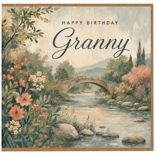 Granny Birthday Card, Happy Birthday Granny Card