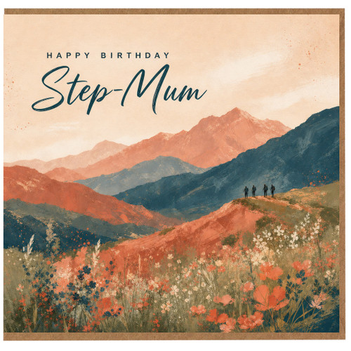 Step - Mum Happy Birthday Card