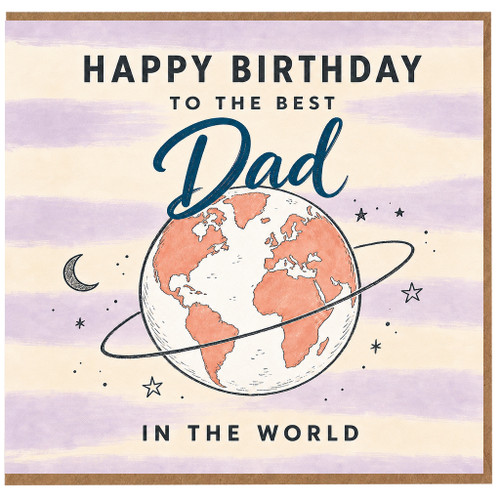 Dad Birthday Card, Happy Birthday to the Best Dad in the World