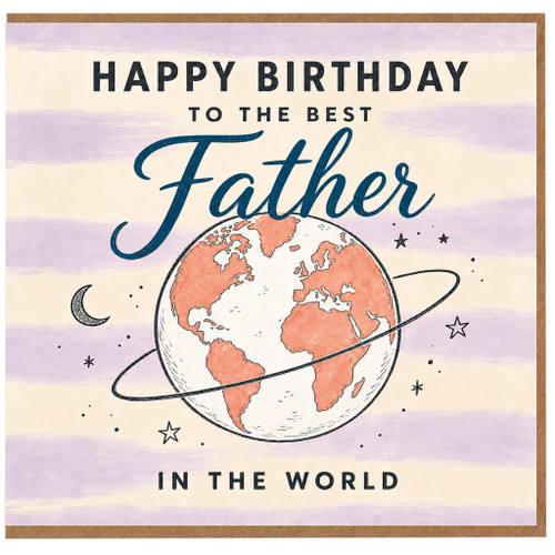 Father Birthday Card, Happy Birthday to the Best Father in the World Card