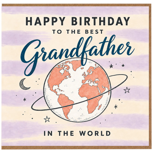 Grandfather Birthday Card, Happy Birthday to the Best Grandfather in the World