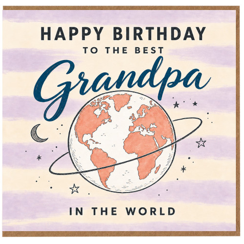 Grandpa Birthday Card, Happy Birthday to the Best Grandad in the World