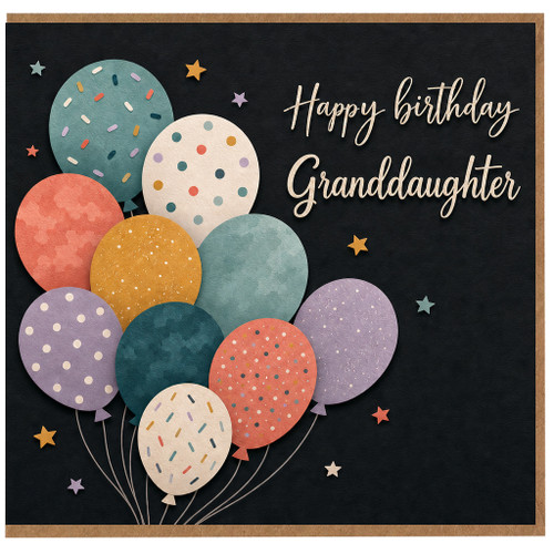 Granddaughter Birthday Card