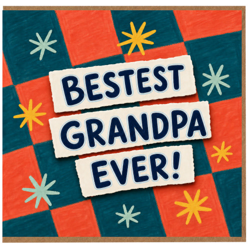 Best Grandpa Ever Card