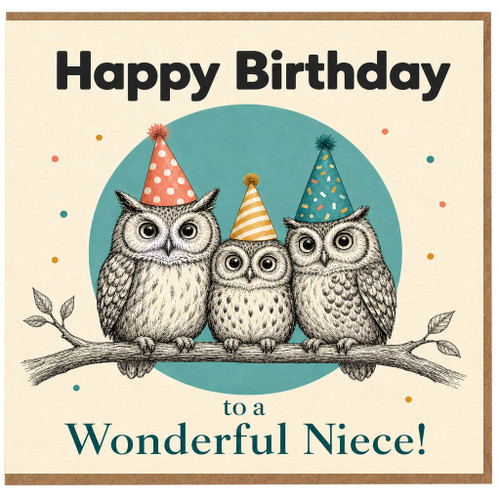 Niece Birthday Card, Happy Birthday to a Wonderful Niece