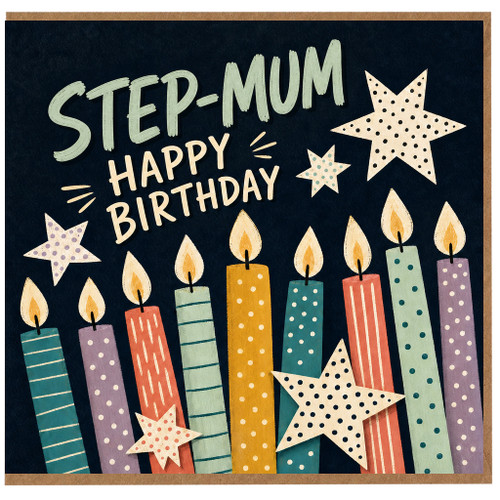 Step - Mum Happy Birthday Card