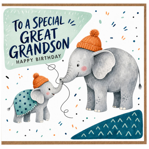 Great Grandson Birthday Card, To a Special Great Grandson Happy Birthday Card