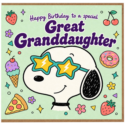 Great Granddaughter Birthday Card, Happy Birthday to a Special Great Granddaughter Card