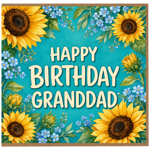 Happy Birthday Granddad Card