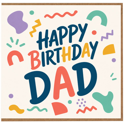 Dad Happy Birthday Card