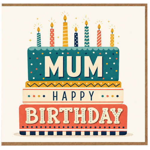 Mum Happy Birthday Card