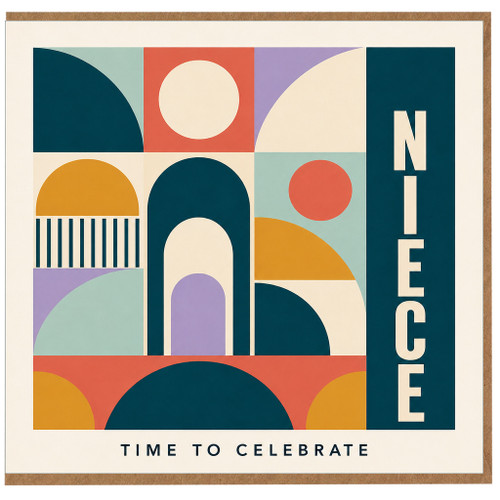 Niece Birthday Card, Nice Celebration Card