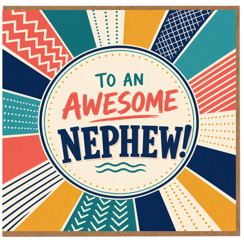 Nephew Card, To An Awesome Nephew Greeting Card