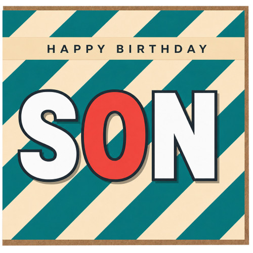 Son Birthday Card
