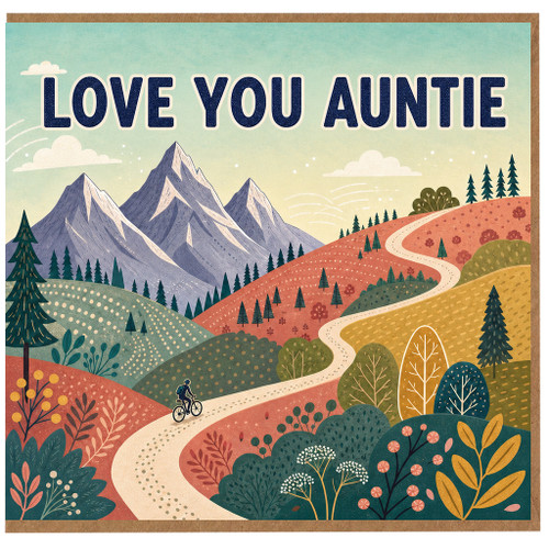 Love You Auntie Card